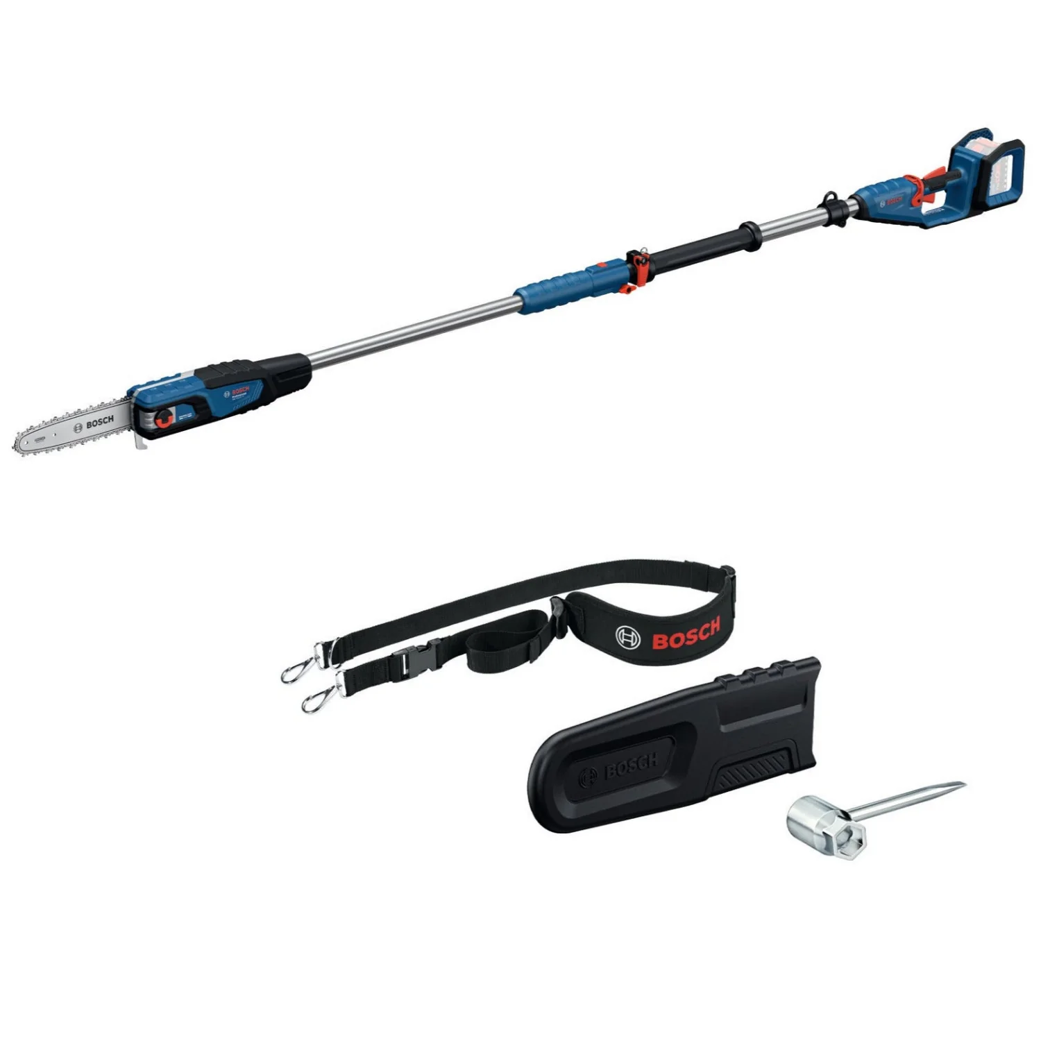Bosch Blauw GKE 18V-25 TP Accu Kettingzaag | Exclusief Accu&apos;s & Lader - 06008D6000